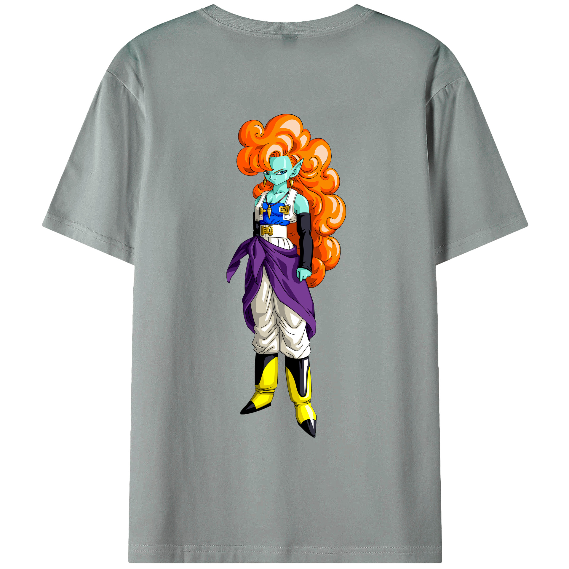 （画像用） ドラゴンボール DRAGON BALL 綿100％ メンズ半袖Tシャツ（バックプリント） 通気性